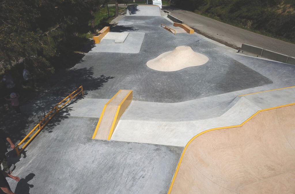 Er Ajuntament de Naut Aran inaugure eth Skate Park d’Arties