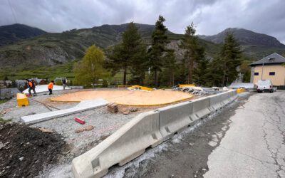 Se reprenen es trabalhs entara creacion deth Skate Park de Naut Aran