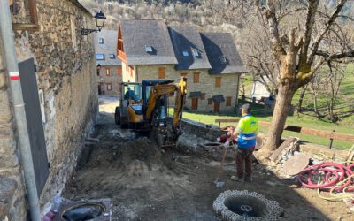 Obras en la calle Barranc de Gessa